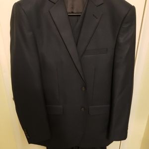 Navy Blue Mundo Unico 3 piece Suit
